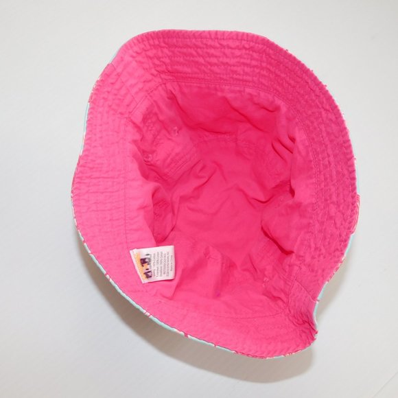 Gymboree Baby Girl M 3-4 Reversible Pink Flamingo Bucket Hat - Picture 3 of 5